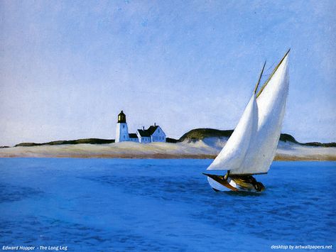 Edward Hopper Paintings, Hopper Art, Chateau De Malmaison, Navi A Vela, Reading Art, Holiday Painting, Edward Hopper, Oil Painting Reproductions, Realism Art