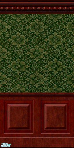 ogdengroves' Victorian Green Damask Wallpaper 1 Green Damask Wallpaper, Wall Wallpaper Texture, Victorian Room, Victorian Green, Victorian Bedroom, Victorian Interior, Victorian Pattern, Antique Wallpaper, Victorian Wallpaper