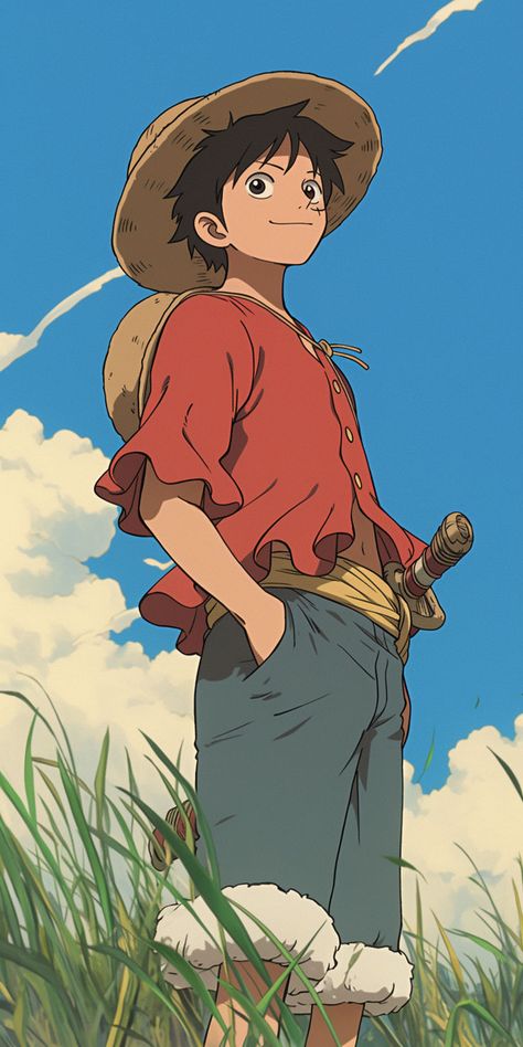 #anime #manga #synthwave #cartoon #japan #wallpaper #phonewallpaper Relaxing Phone Wallpaper, Luffy Modern, Luffy One Piece Wallpapers, Monkey D Luffy Drawing, Funny Luffy, Luffy's Mom, Monkey D. Luffy Wallpapers, Studio Ghibli Style, Book Rebinding