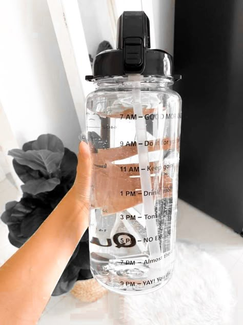 Water Bottels, Clear Water Bottle, Trendy Water Bottles, Skin Care Business, Gallon Water Bottle, Water Aesthetic, Motivational Water Bottle, Cute Water Bottles, Birthday Gifts For Best Friend