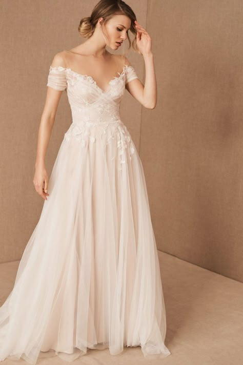 Willowby By Watters, By Watters, Boda Mexicana, Flare Gown, Illusion Tulle, White Wedding Dress, A Wedding Dress, Princess Wedding Dresses, Best Wedding Dresses