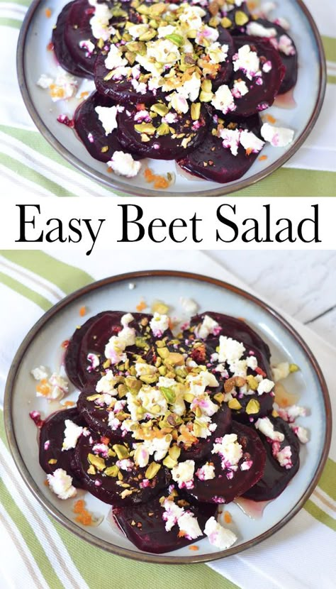 Beetroot And Goats Cheese, Beet Salad With Goat Cheese, Goats Cheese Salad, Salad With Goat Cheese, Beet And Goat Cheese, Goats Cheese, Beet Recipes, Light Salad, Best Salad Recipes