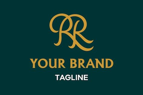 Rr logo design | Premium Vector #Freepik #vector #rr-logo #letter-logo #rr #initial-logo Rr Logo Design Letter, Rr Logo Design, Rr Logo, Logo Design Letter, Coaching Logo, Initial Logo, Logo Letter, Initials Logo, Fashion Logo