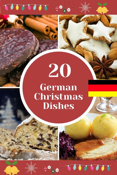 Top German Christmas Dishes German Christmas Food Traditional, German Christmas Market Food, Christmas Traditions In Germany, Traditional German Christmas, Easy German Recipes, German Christmas Traditions, German Christmas Food, Food And Desserts, Traditional Christmas Dinner