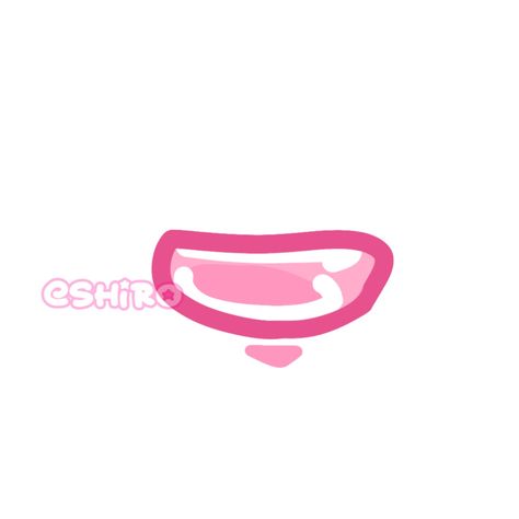 Gacha Life Mouth Base, Gacha Mouth Base, Gacha Hands, Mouth Base, Gacha Mouth, Gacha Editing, Gacha Base, Tracing Art, Piercing Chart