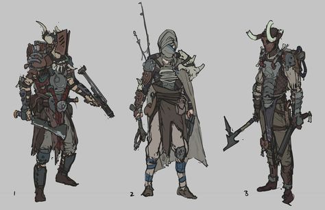 Outfit Outline, Remnant From The Ashes, Post Apocalyptic Costume, Artful Ashes, Cyberpunk Armor, Apocalypse World, Fiction Idea, Fantasy Theme, The Revenant