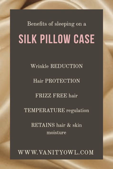 do silk pillow cases make a difference? The benefits of sleeping on silk pillowcases Silk Pillowcase Benefits, Benefits Of Sleeping, Silk Pillow Cases, Silk Benefits, Silk Pillow Case, Diy Hair Scrunchies, Silk Pillowcase Hair, Benefits Of Sleep, Silk Bonnet