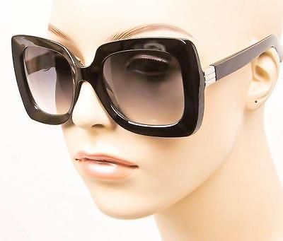 Chic Retro Large Square Glossy Black Fashion Blogger Trendy Sunglasses 6027 BLK in Clothing, Shoes & Accessories, Women's Accessories, Sunglasses & Fashion Eyewear | eBay 70s Black Fashion, Huge Sunglasses, Statement Sunglasses, Cute Sunglasses, Retro Accessories, Pinch Me, Black Cat Eyes, Trendy Sunglasses, Jackie O