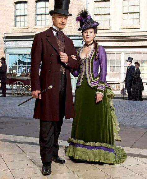 The Paradise Bbc, Ben Daniels, Elaine Cassidy, 1880 Fashion, Era Victoria, Tudor Era, Period Clothing, Bustle Dress, Victorian Steampunk