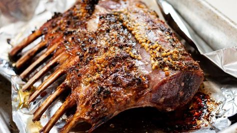 Lamb Recipes Oven, Roast Rack Of Lamb, Crusted Rack Of Lamb, Top Sirloin, Cut Recipe, Rack Of Lamb, Beef Sirloin, Angus Beef, Roasted Beets