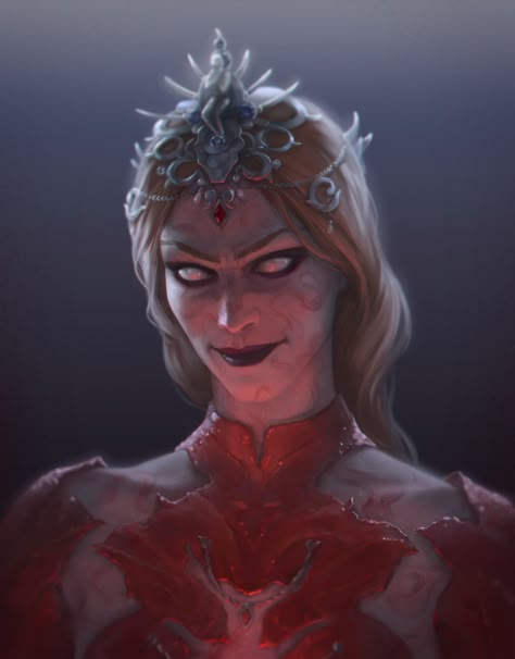 ArtStation - Orin the Red Fear Of Abandonment, Baulders Gate 3, The Leviathan, Baulders Gate, Female Character Art, Curse Of Strahd, Character Artwork, Fictional Women, Baldurs Gate