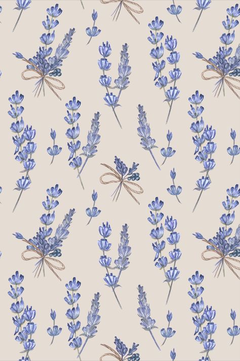 Lavender Bouquets, Background Cute, Flowers Painted, Pretty Phone Wallpaper, Theme Background, Spring Wallpaper, Aesthetic Pastel Wallpaper, Digital Flowers, Iphone Background Wallpaper