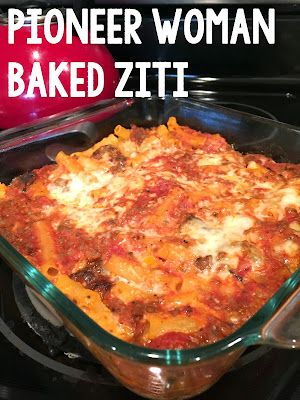 Pioneer Woman Baked Ziti, Pioneer Woman Recipes Dinner, Pioneer Woman Recipe, Friends Over For Dinner, Easy Baked Ziti, Ziti Recipes, Baked Ziti Recipe, Ground Italian Sausage, Pioneer Woman Recipes