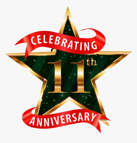 Work Anniversary, 11th Anniversary, Anniversary Logo, Hd Images, Png Download, Free Png, Transparent Png, Png Image, Png Images