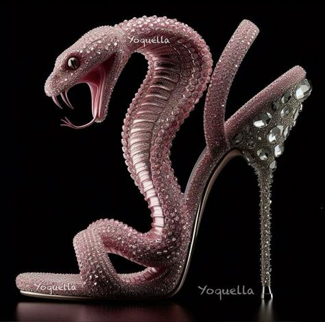 Crazy High Heels, Disco Rodeo, Muses Shoes, Crazy Heels, Snake Shoes, Heels Rhinestone, Shoe Hacks, Funny Shoes, Snake Heels