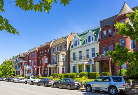 Houses on Monument Avenue | The Fan District of Richmond, Vi… | Flickr Fan District Richmond Va, The Fan Richmond Va, Southern Landscapes, Perspective Grids, Urban Houses, 3d Perspective, Dream Inspiration, America Photo, New Urbanism