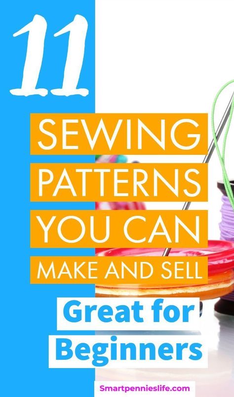 Beginners guide to earning extra money from home. 7 Epic ideas to make money while you sleep with passive income. #sewing #patterns #sewing projects Beginners Sewing, Sewing To Sell, Sewing Business, Patterns Sewing, Money Making Crafts, Crafts To Make And Sell, Sewing Book, Easy Sewing Patterns, Sewing Projects For Beginners