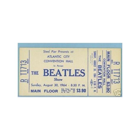 Ticket Png Aesthetic, Concert Stickers, Beatles Concert, Music Tickets, Moodboard Pngs, Concert Ticket, Embellishment Details, Text Quotes, Concert Tickets