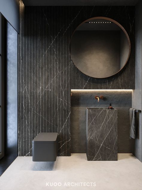 Wc Design, Restroom Design, Bathroom Inspiration Modern, Bathroom Decor Luxury, Washroom Design, Bad Inspiration, Bathroom Design Inspiration, Bathroom Design Decor, Guest Bathrooms