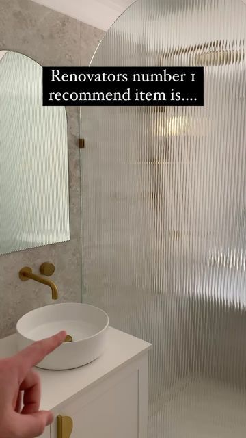 Fluted Glass Partition Bathroom, Ribbed Shower Door, Bathroom Privacy Screen, Fluted Glass Shower Enclosure, Reeded Shower Door, Curved Shower Screen, Ribbed Shower Screen, Arched Shower Screen, Arch Shower Screen