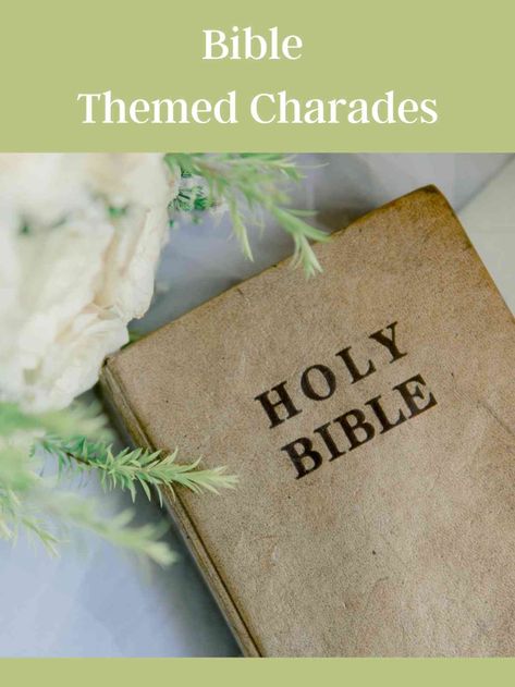 145+ Bible Charades Ideas & Printable Word List - Fun Party Pop Words For Charades, Charade Ideas, Charades Word List, Bible Charades, Charades Ideas, Charades Words, How To Comfort Someone, Psalm 91 Prayer, Comforting Scripture