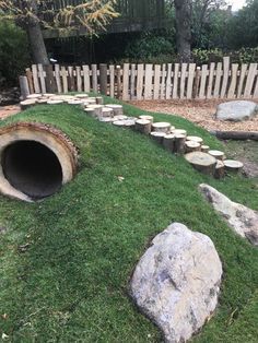 Playground Ideas Preschool, Playground Preschool, Outdoor Dog Area, Hotel Pet, Dog Friendly Backyard, Natural Playground Ideas, Dog Backyard, Outdoor Play Spaces, Doggy Daycare