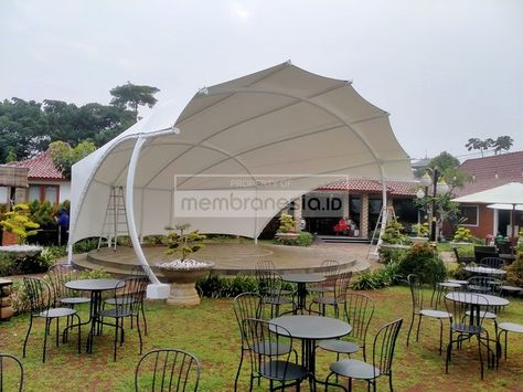 Live Music Wedding, Music Wedding, Outdoor Stage, Tensile Structures, Stairs Design Modern, Park Playground, Public Park, Music Venue, Shade Sail