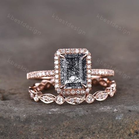 This Engagement Rings item by kbestdesign has 632 favorites from Etsy shoppers. Ships from Metuchen, NJ. Listed on Jun 13, 2024 Affordable Wedding Rings Engagement, Vintage Stone Engagement Rings, Delicate Wedding Ring Set, Rose Gold And Black Engagement Ring, Wedding Ring Country, Unique Engagement Rings For Women, Black Quartz Ring, Vintage Wedding Ring Set, Non Engagement Diamond Rings