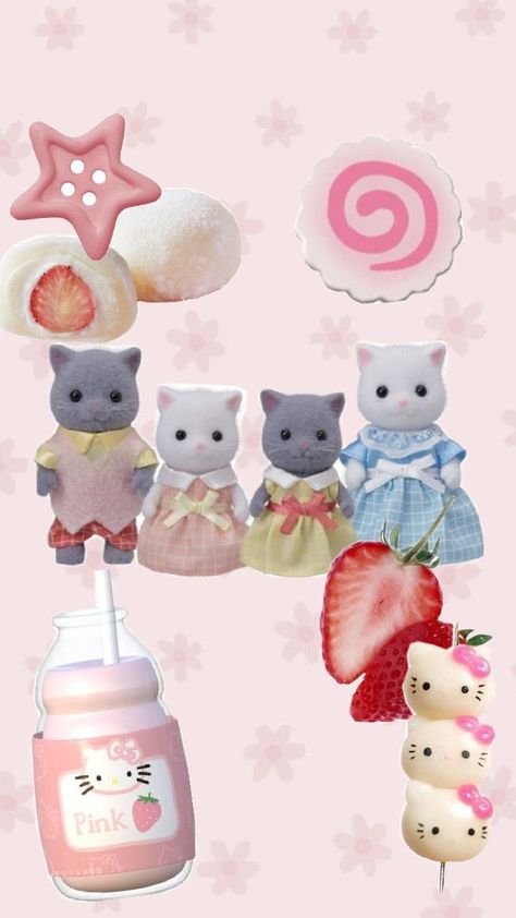 wallpaper cute Persian Cat Wallpaper, Calico Critters Wallpaper, Sylvanian Families Wallpaper, Calico Critters, Persian Cat, Sylvanian Families, Cat Wallpaper, Persian, Quick Saves