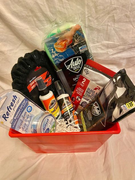 Car Care Gift Basket New Driver New Car Congrats on Your License Teen Driver Easter Basket Fathers Day - Etsy First Time Driver Gift Basket, Car Themed Gift Basket, Car Essentials Gift Basket, Gifts For Car Boyfriend, First Car Gift Basket, Car Stuff Gift Basket, Car Care Gift Basket, Car Guy Gift Basket, New Driver Gift Basket