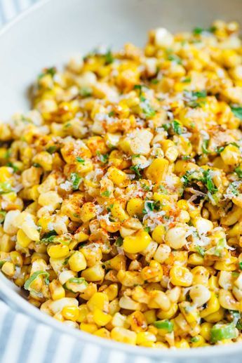 A less messy way to eat Mexican street corn! This Mexican street corn off the cob is one you'll want to make for all your parties year-round! #mexicanstreetcorn #corn #mexican #sidedish #cornrecipe Street Corn Off The Cob, Mexican Corn Recipes, Corn Off The Cob, Elote Recipe, Mexican Street Corn Recipe, Street Corn Recipe, Corn Side Dish, Mexican Side Dishes, Mexican Street Corn Salad