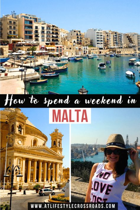 Planning a weekend break to Malta? - Check top things to see and do! #malta #travel #weekend | Best Things To Do in Malta | 2 Day Malta Itinerary | Malta Travel Guide | What to see in Malta | Malta weekend break | Best places to visit in Malta | Malta Travel Tips| Malta Travel Guide, Malta Food, Malta Beaches, European Travel Tips, Malta Travel, Europe Trip Itinerary, Travel In Europe, Trip To Europe, European Cities