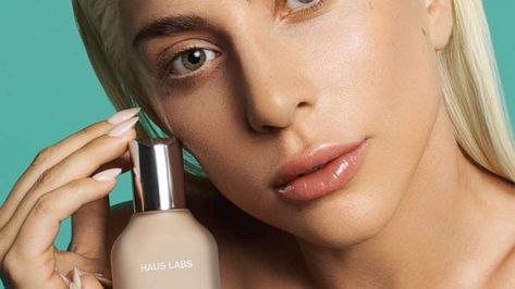 TikTok is obsessed with Lady Gaga's Haus Labs foundation launch Haus Labs Foundation, Makeup Ideas Natural Brown, Medium Coverage Foundation, Makeup For Older Women, Trendy Makeup, Beauty Makeup Tips, Beauty Lover, Skin Healing, Best Face Products