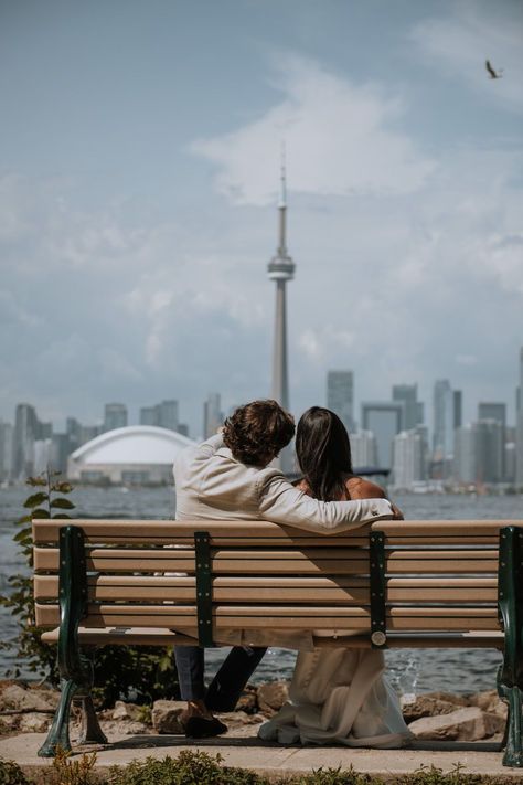 Toronto Island Couple Photography, Wedding In Canada, Toronto Couple Photoshoot, Toronto Photoshoot Locations, Engagement Photos Toronto, Toronto Photoshoot, Toronto Wedding Venues, Toronto Couple, Toronto Canada Travel