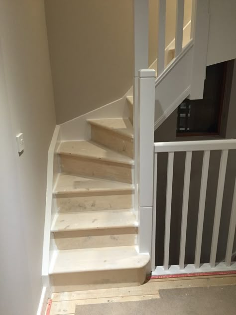 Dormer Staircase, Loft Extension Stairs, Staircase To Attic Room, Attic Stairs Ideas Stairways, Adding A Staircase To Attic, Adding Stairs To Attic Loft Conversions, Attic Room Stairs, Attic Conversion Stairs, Small Space Beds