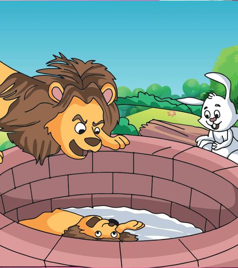 Inspirational Stories For Kids, Ganesha Story, Tongue Twisters For Kids, Lion Story, Small Stories For Kids, Cheetah Drawing, Good Moral Stories, Lion And The Mouse, Rabbit Pictures