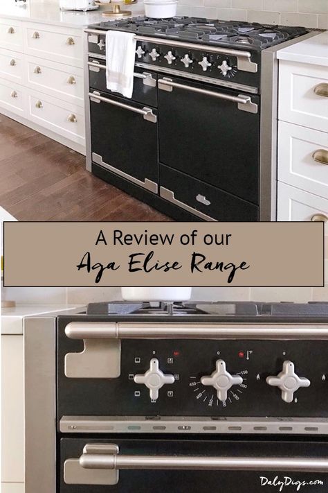 Range Cooker Kitchen, Aga Range Cooker, Aga Stove, Aga Range, Taupe Kitchen, Range Design, Aga Cooker, Dual Oven, Range Hood Vent