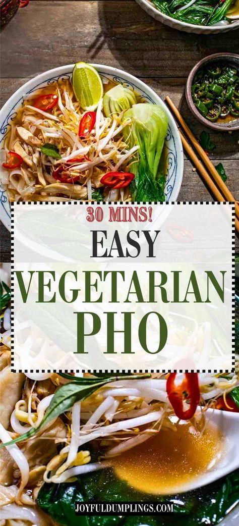 vegetarian pho