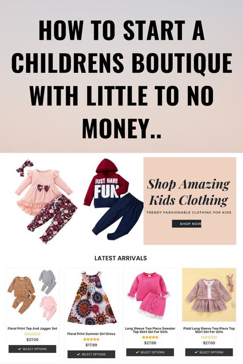 Kids Boutique Ideas, Childrens Boutique Ideas, Clothing Boutique Ideas, Starting An Online Boutique, Wholesale Boutique Clothing, Childrens Shop, Wholesale Clothing Suppliers, Childrens Clothing Stores, Boutique Wholesale