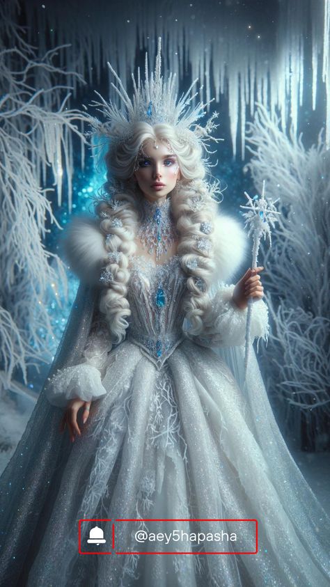 #WinterQueen #Elegance #IcePrincess #WinterWonderland #SnowBeauty #RoyalWinter #FrozenBeauty #EtherealWinter #RegalIce #SnowyRoyalty #MajesticWinter #ElegantIce #QueenOfSnow #WinterStyle #IceRealm #SnowQueen #EtherealBeauty #RoyalElegance #WinterChic #FrostQueen #GlacialGrace #SnowflakeStyle #IcyElegance #RegalRealm #WinterFashion Ice Princess Costume, Snow Queen Costume, Winter Princess, Winter Typ, Beautiful Angels Pictures, Holiday Costumes, Halloween Makeup Easy, Ice King, Princess Costume