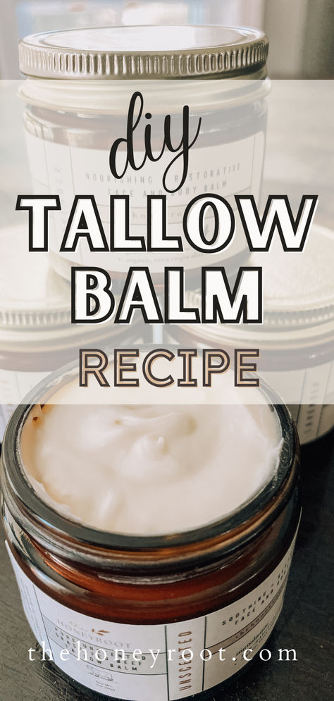 tallow balm Manuka Honey Tallow Balm, Beef Tallow Balm Recipe, Beef Tallow Recipes For Skin, Diy Whipped Tallow, Whipped Beef Tallow Face Cream, How To Make Tallow Balm, Recipes Using Beef Tallow, Whipped Tallow Face Cream, Diy Tallow Face Cream