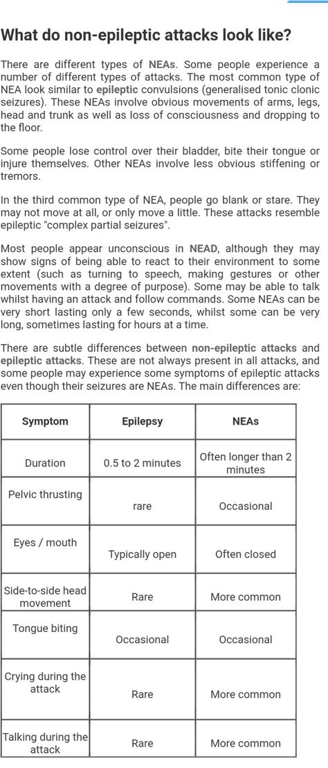 Psychogenic Non-epileptic Seizures, Non Epileptic Seizures, Nonepileptic Seizures, Seizures Quotes, Medical Essentials, Autoimmune Encephalitis, Seizures Non Epileptic, Epileptic Seizures, Concussions Recovery