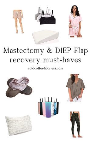 My must-haves for a comfortable recovery from your mastectomy and DIEP flap reconstruction for BRCA BRCA1 BRCA2 After Mastectomy Recovery, Diep Flap Recovery Tips, Diep Flap Recovery, Diep Flap Before And After, Diep Flap Reconstruction, Post Mastectomy Clothing, Surgery Prep, Mastectomy Reconstruction, Mastectomy Surgery