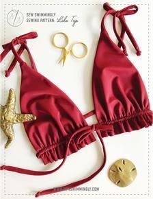 4d6e4749289c4ec58c0063a90deb3964desc50743404ri Pola Kardigan, Pola Bra, Swimwear Sewing Patterns, Woman Swimsuit, Top Sewing, Diy Vetement, Beginner Sewing Projects Easy, Top Sewing Pattern, Sewing Projects For Beginners