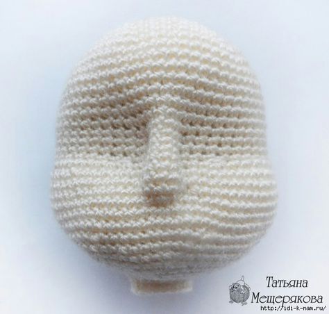 Ella's Crocheted Toys: Tutorial on Face Sculpting by Tatyana Meshcheryako... Amigurumi Tips, Crochet Doll Tutorial, Crochet Idea, Crochet Eyes, Quilled Creations, Crochet Faces, Crochet Dolls Free Patterns, Pola Amigurumi, Crochet Amigurumi Free