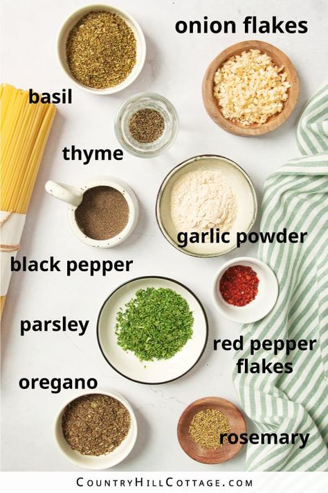 Seasoning For Spaghetti Sauce, Ground Beef Seasoning For Spaghetti, Kraft Spaghetti Seasoning Copycat, Spices For Spaghetti Sauce, Pasta Seasoning Recipe, Spaghetti Meat Seasoning, Homemade Spaghetti Seasoning, Diy Spaghetti Seasoning, Spagetti Sauce Seasonings