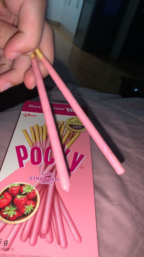 Pocky Aesthetic, Pocky Sticks, Christmas List, Snacks, Drinks, Christmas, Quick Saves