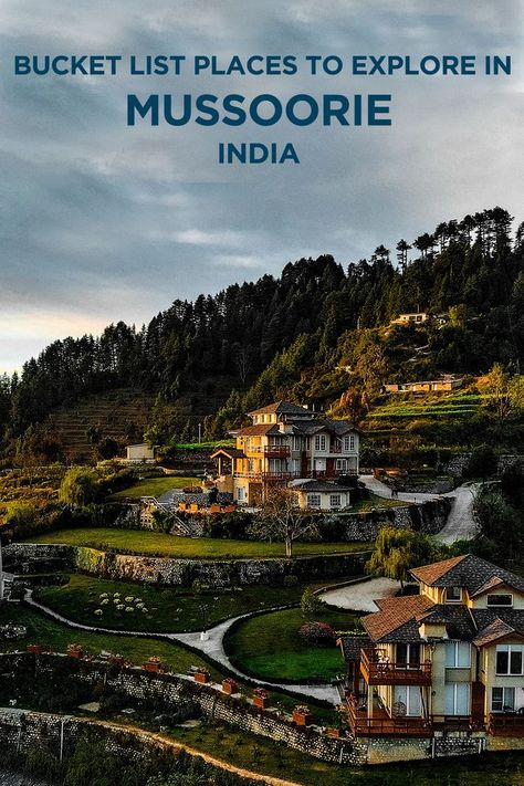 Mussoorie is a hill station situated at the base of the Garhwal #Himalayan range and is also known as "The Queen of Hills". Here are the top 10 places to visit in #Mussoorie. Backpacking India, India Travel Guide, Top Places To Travel, Mussoorie, Hill Station, Tourist Places, A Hill, Best Places To Visit, Family Adventure