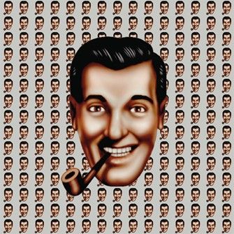 J.R. Bob Dobbs ; Church of the Subgenius Happy Days Tv Show, Church Of The Subgenius, Robert Anton Wilson, Blotter Art, Desktop Wallpaper Pattern, Ancient Myths, Cartoon Faces, Backdrops Backgrounds, Paint Shop