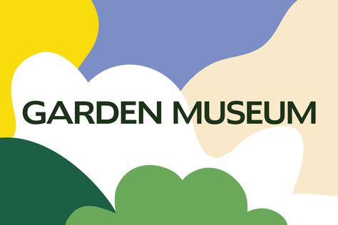 Luke Powell and Jody Hudson-Powell have worked on the new identity system, which has been designed to help the museum attract a broader new audience. Garden Museum, Museum Branding, Museum Logo, Poetry Foundation, Logo And Identity, Color Abstract, Garden Centre, Louvre Museum, Design Museum